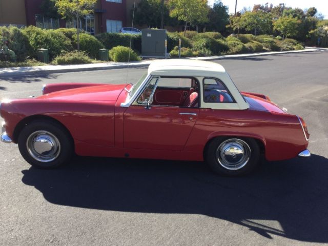 1966 austin healey sprite - california car - removable hard top - no reserve