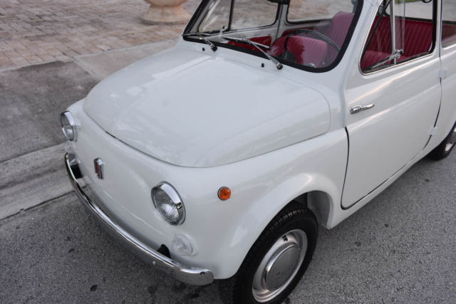1973 fiat 500 giardiniera ragtop! classic