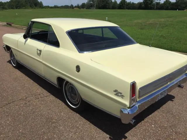 true super sport 1966 chevy ii ss 327 nova powerglide lemonwood original stock