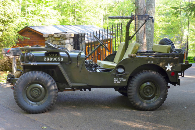 1952 willys m38 army jeep - fully restored military antique classic
