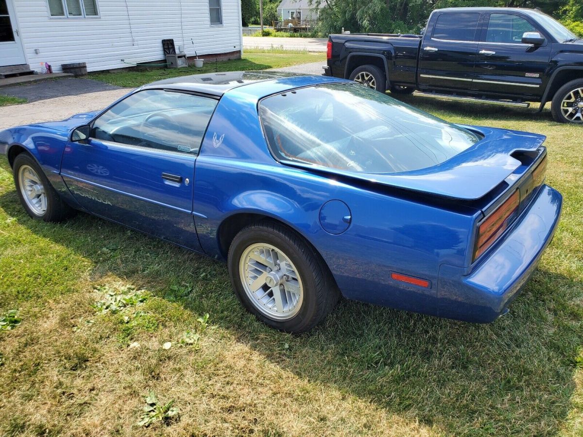1991 pontiac firebird coupe blue rwd automatic base