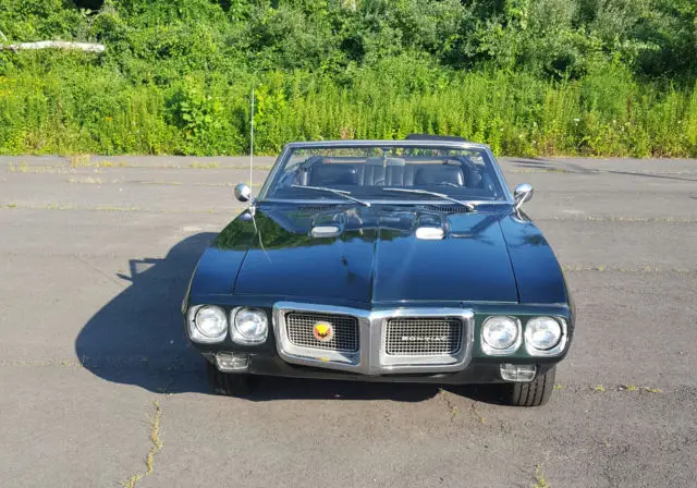 1969 pontiac firebird convertible 400 4 speed deluxe interior