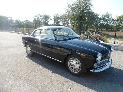 1961 alfa romeo giulietta sprint - fantastic black