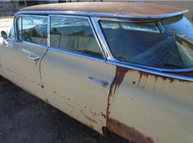 1959 cadillac sedan deville flat top with no reserve!