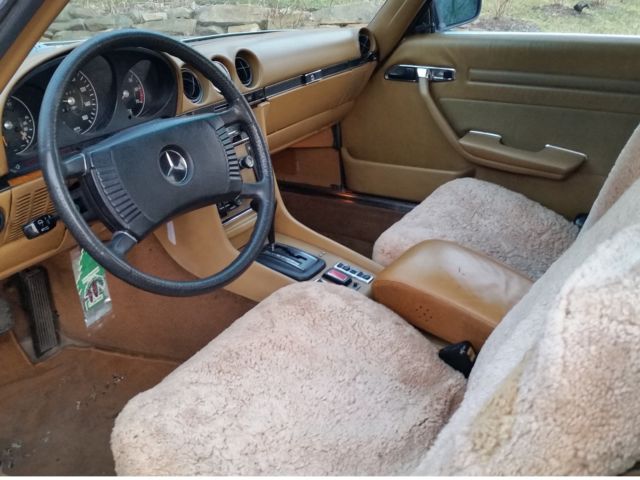 1973 rare mercedes 450 slc beautiful