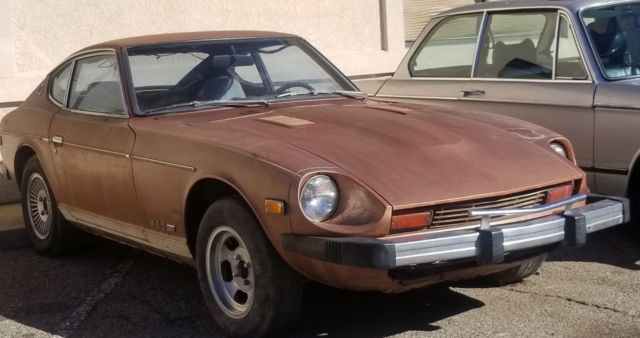 1978 datsun 280z -solid arizona project--long long time sitter-5 speed ac