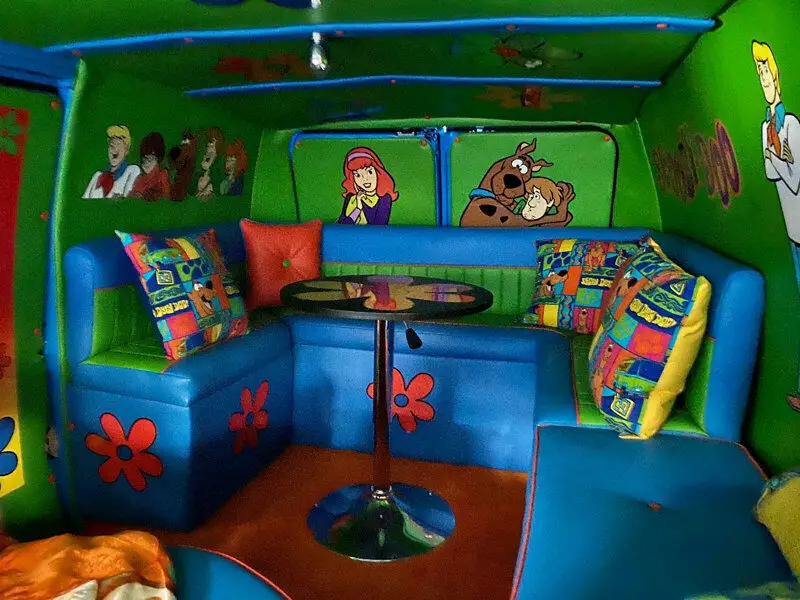 1974 chevrolet custom restored scooby doo mystery machine van
