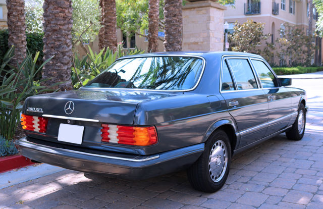 1991 mercedes 300sel w126 california rust free, inline 6, ice cold ac, clean