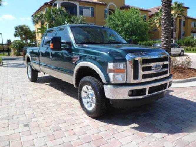 08 ford f350 powerstroke 6.4l diesel~crew cab~4x4~loaded~great price in sarasota, fl