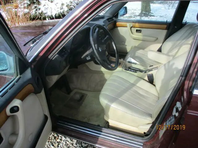1985 bmw 7-series, 735i, 4 dr, 3430 cm3 / 209.3 cui, advertised power: 136