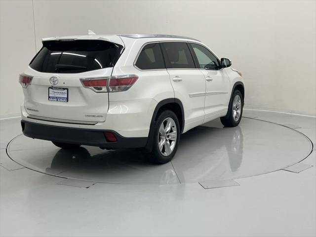 2016 toyota highlander limited platinum