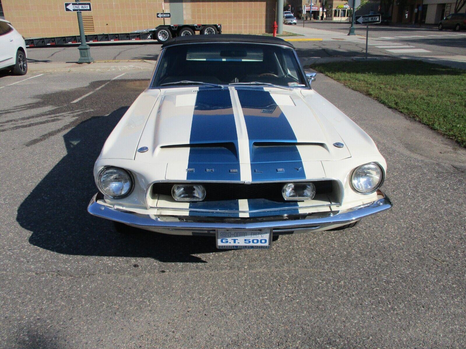 1968 shelby convertible cloned as a 1968 ford shelby gt 500