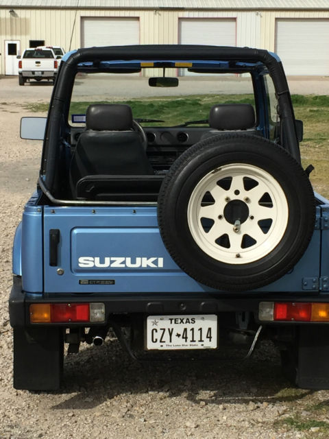 1988 suzuki samurai ja sport utility 2-door 1.3l