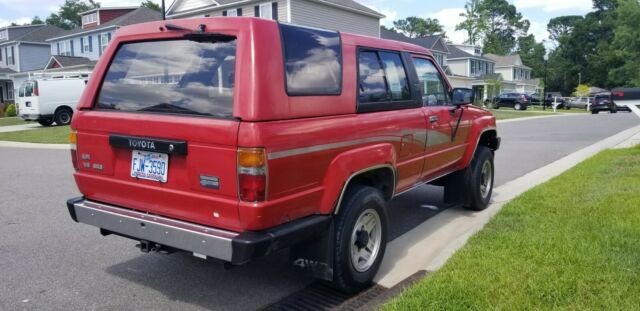 1989 toyota 4runner sr5 v6 - 5 speed - nc car - 3 owners - maintenance records