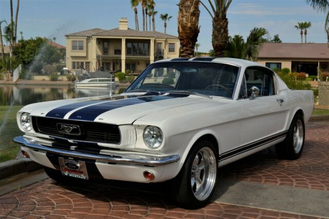 1966 ford mustang fastback resto mod - celebrity owned