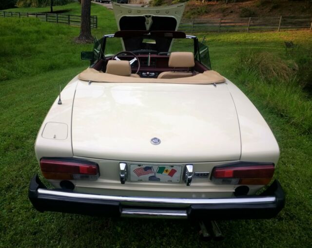 1981 fiat spider 2000 pinafarina