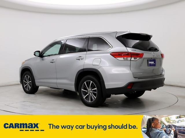 2017 toyota highlander xle