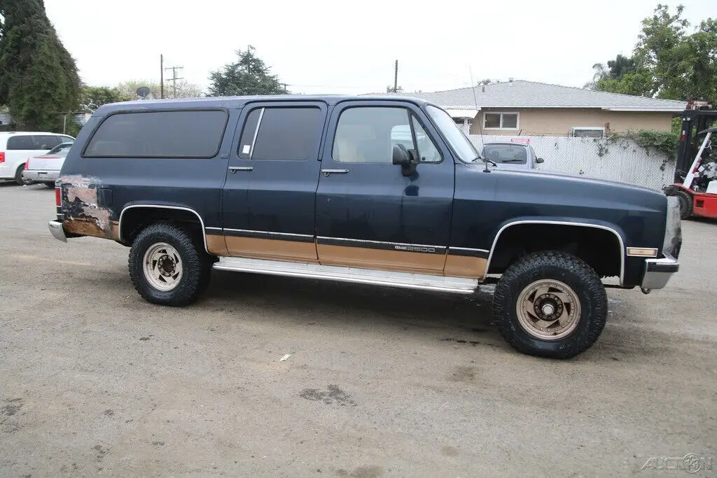 1990 gmc suburban 5.7 l v8 no reserve