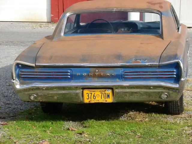 1966 gto hardtop real born with tri-power 4 speed original unrestored barn find