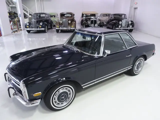 classic 1969 mercedes-benz 280sl | factory hardtop & soft top | rare color combo