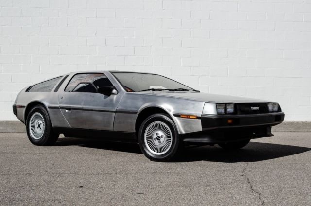1981 delorean dmc - 12 v6 - gullwing doors, 5-speed manual - rebuilt motor