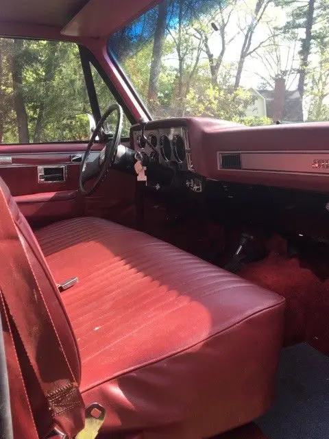 1983 gmc sierra 2500 4x4 black frame off restoration