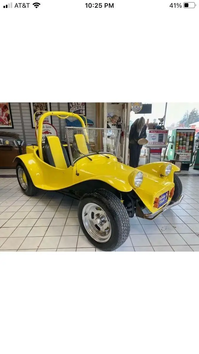 1963 volkswagen custom dune buggy convertible “the yellow clown buggy” 4 speed