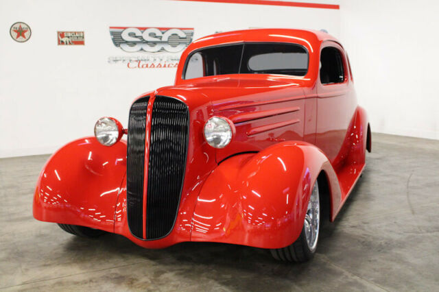 1936 chevrolet fa 0 red coupe