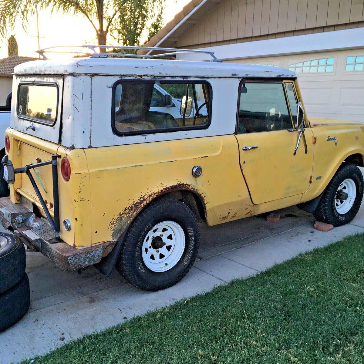 1968 international scout 800 4x4 v8 266 cid manual transmission original 40k mil