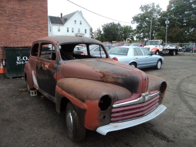 1948 ford super deluxe 2 door - project