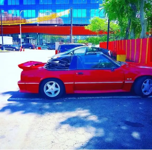 1988 ford mustang gt 5.0 v8 convertible 5 speed