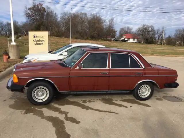 1983 mercedes benz 240d 4-speed manual transmission