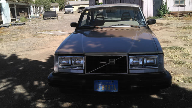 1982 volvo 242 turbo 2-door 2.1l