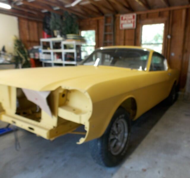 1965 ford mustang v8 c-code 2+2 fastback project