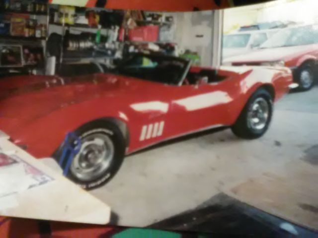 1969 corvette stingray 4 speed trans 350 ci hard and soft top