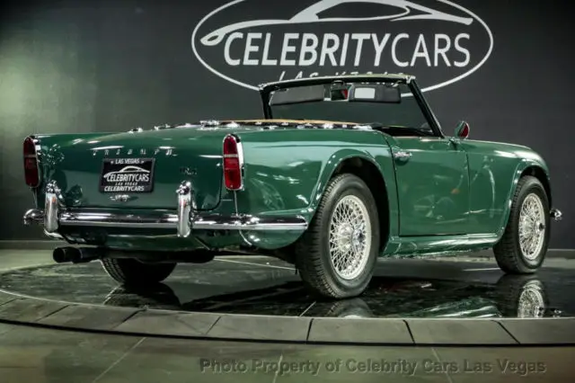 1965 triumph tr4 roadster convertible restored. las vegas