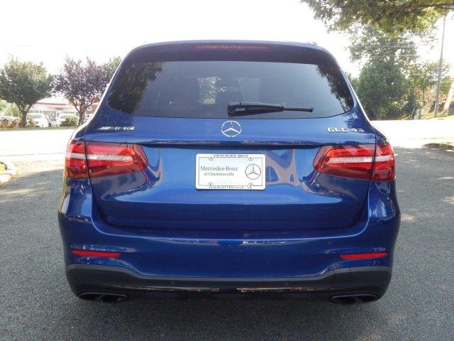 certified 2018 mercedes-benz glc 43 amg 4matic charlottesville, va 22911 for sale in charlottesville, virginia