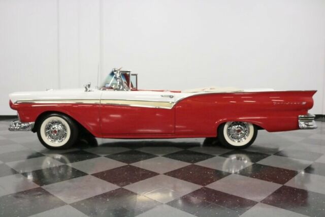 beautiful '50's convertible! 312 v8, auto, power top, ps, pb, great colors! wow!