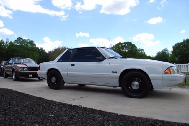 1992 ford mustang ssp former police car interceptor. rare original unmolested