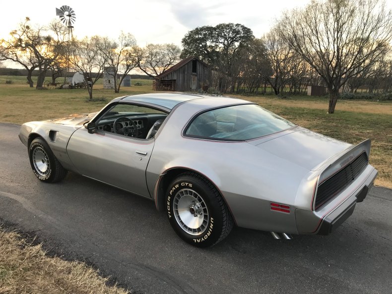 1979 pontiac firebird trans-am 10th anniversary 4105 miles 4105 miles silver met