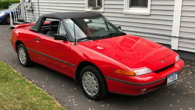 1991 mercury capri xr2 74,300 miles