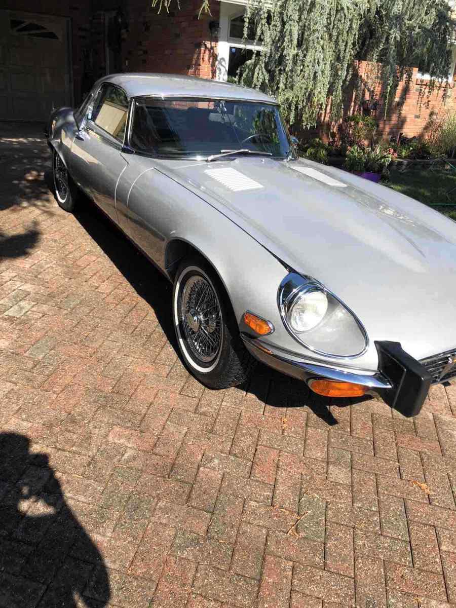 1974 jaguar xke convertible grey rwd manual