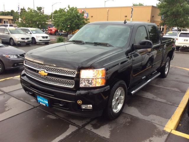 2012 chevrolet silverado 1500 lt 4x4 lt 4dr crew cab 5.8 ft. sb for sale in billings, montana