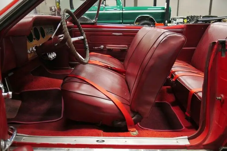 classic vintage drop top convertible pontiac 350 motor