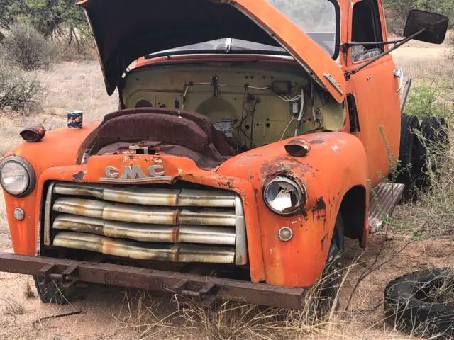1949 gmc pickup pickup red rwd manual