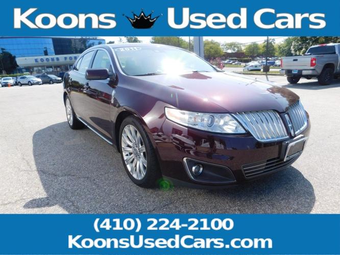 used 2011 lincoln mks annapolis, md 21401 for sale in annapolis, maryland
