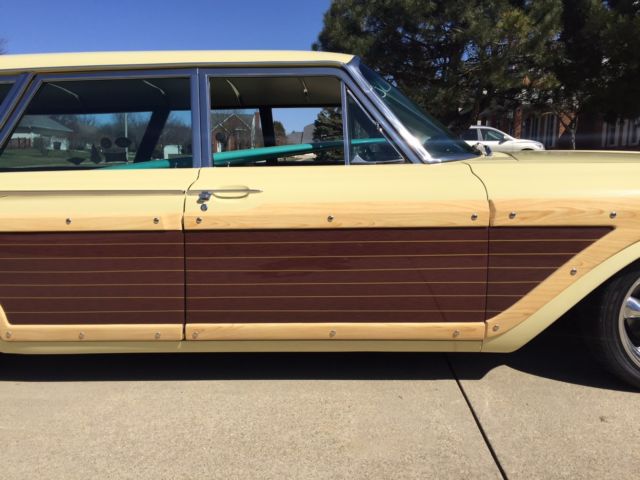 1961 ford country squire woody woodie surf wagon