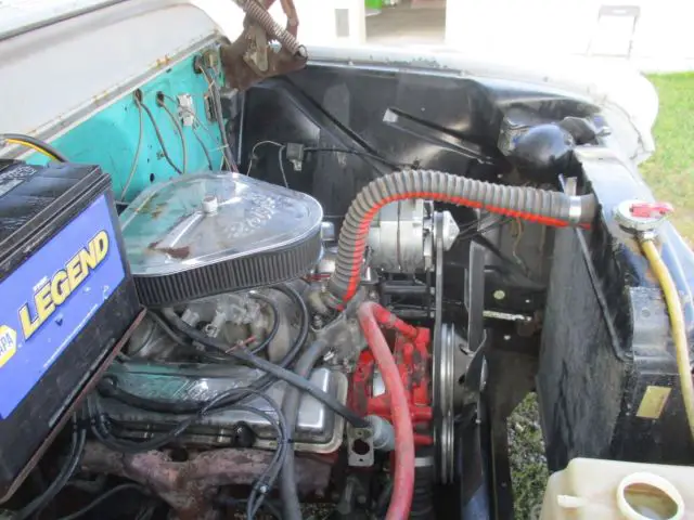 1955 chevrolet apache 3100, big window. long bed stepside, 327