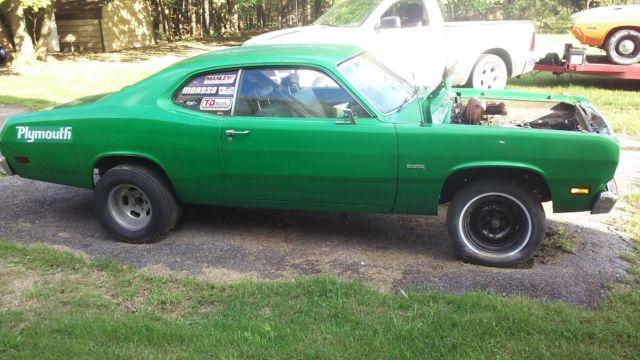 2 door coupe green metallic no motor or trans **restoration or parts***