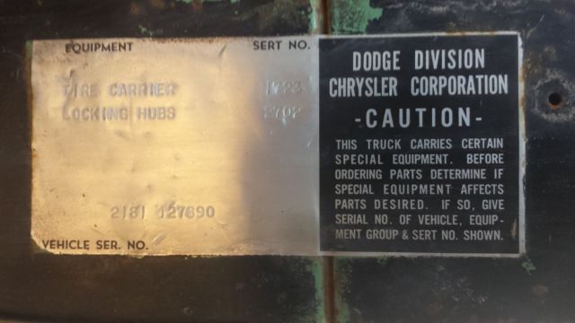 rare 1961 dodge power wagon truck w100 v8 4spd short bed custom cab sweptline
